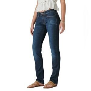 Lucky Brand Jeans 31 Womens Blue Denim Sweet Straight
